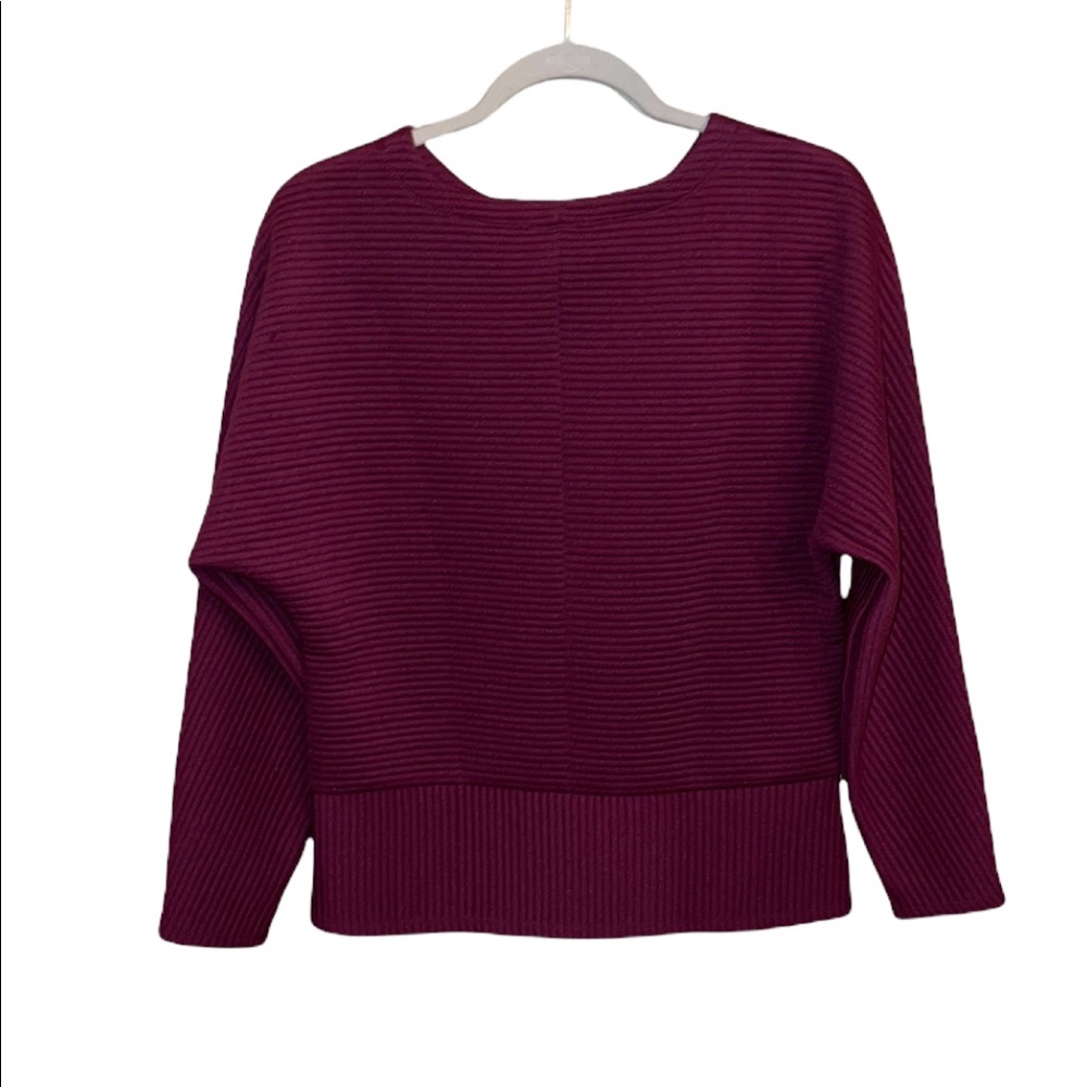 KENNETH COLE Ribbed Dolman Sweater - Picture 3 of 5